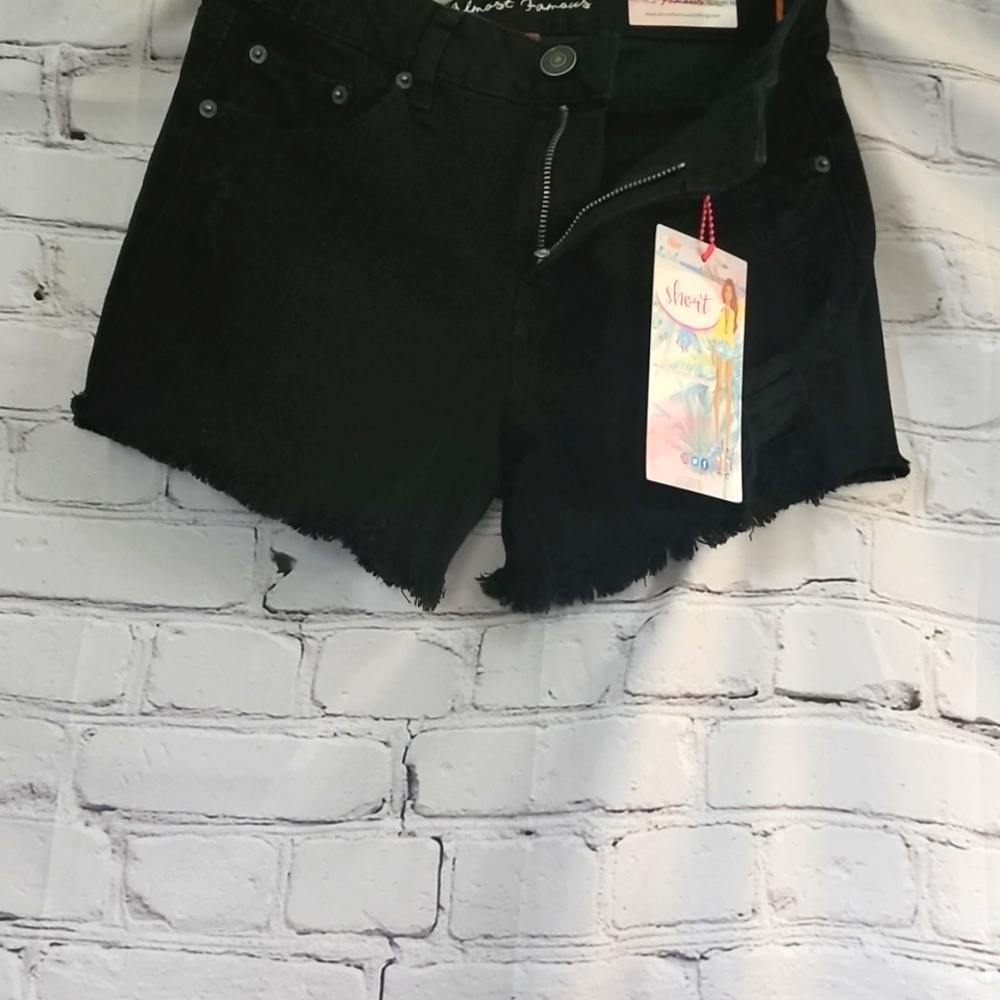Brand new Mid Rise Black shorts